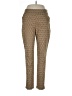 Versona Print Brown Casual Pants Size 10 - photo 1