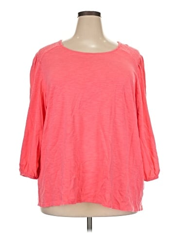Crown & Ivy 3/4 Sleeve T-Shirt (view 1)