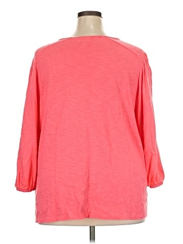 Crown & Ivy 3/4 Sleeve T-Shirt (view 2)