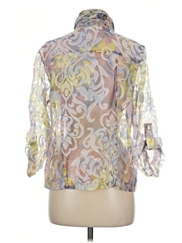 Mirror Image 3/4 Sleeve Blouse (view 2)