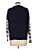 Joan Vass 100% Cotton Blue Pullover Sweater Size 10 (2) - photo 2