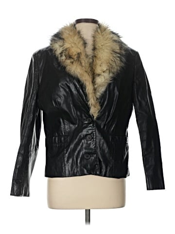 Wilsons Leather Faux Fur Jacket (view 1)