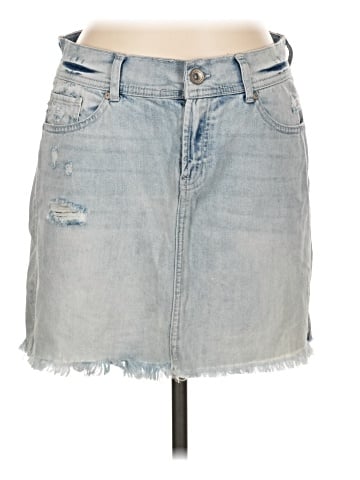 Rewash Denim Skirt (view 1)
