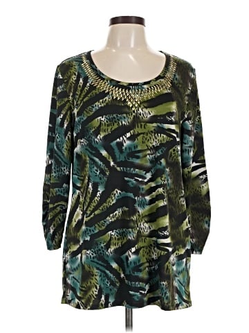 Notations 3/4 Sleeve Top (view 1)