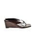 Athlefit Brown Wedges Size 7 1/2 - photo 1