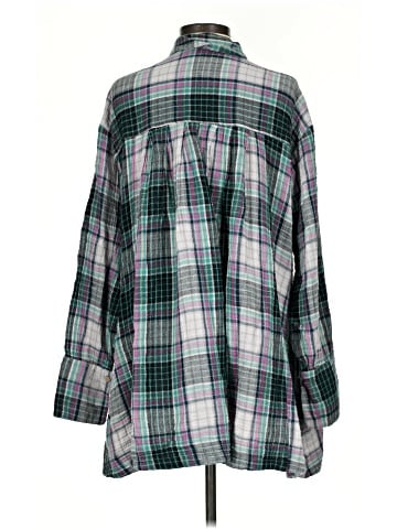 Free People Long Sleeve Button-Down Shirt (view 2)