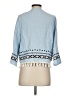 Zara 100% Cotton Blue Kimono Size S - photo 2