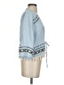 Zara 100% Cotton Blue Kimono Size S - photo 4
