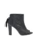 Just Fab Black Ankle Boots Size 8 - photo 1