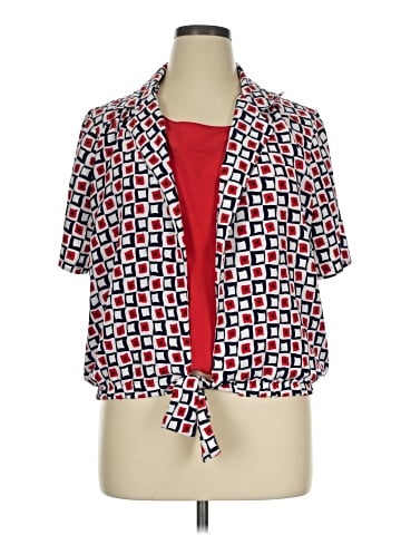 Alfred Dunner Short Sleeve Blouse (view 1)