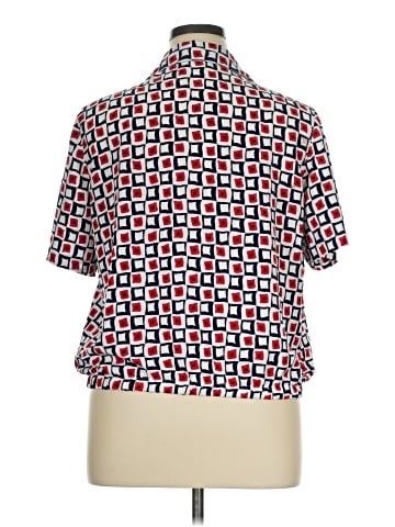 Alfred Dunner Short Sleeve Blouse (view 2)