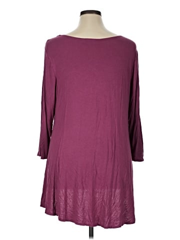 LOGO by Lori Goldstein 3/4 Sleeve T-Shirt (view 2)