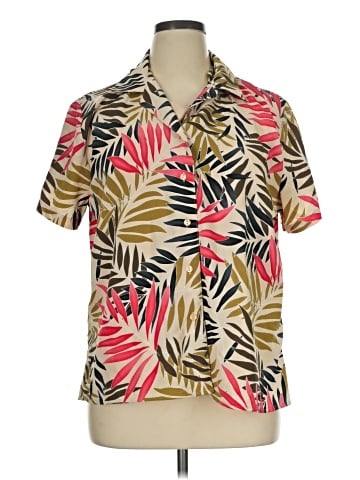 Notations Short Sleeve Blouse (view 1)