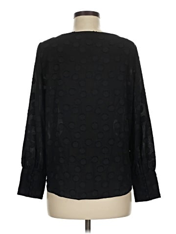 Ann Taylor Long Sleeve Blouse (view 2)