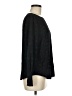 Ann Taylor 100% Polyester Black Long Sleeve Blouse Size Med Petite - photo 4