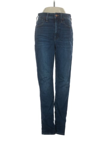 Madewell Curvy High-Rise Skinny Jeans in Lanette Wash (view 1)