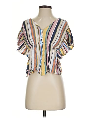 Easel Short Sleeve Blouse (view 1)