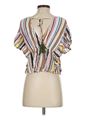 Easel Short Sleeve Blouse (view 2)