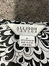 Allison Taylor 100% Polyester Silver Short Sleeve Blouse Size L - photo 7