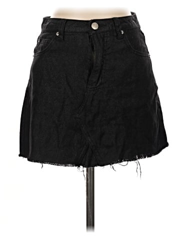 Signature 8 Denim Skirt (view 1)
