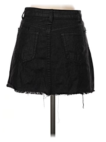 Signature 8 Denim Skirt (view 2)