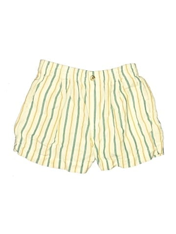 Madewell Linen-Blend Track Shorts in Stripe (view 1)