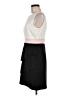 Connected Apparel Color Block Ivory Cocktail Dress Size 8 (petite) - photo 5