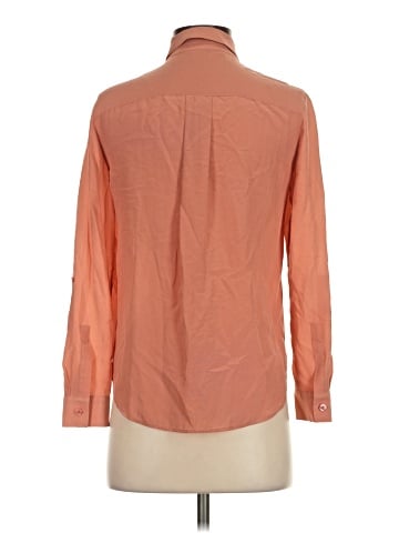 Ann Taylor Long Sleeve Silk Top (view 2)