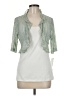 Connected Apparel Green Cardigan Size 8 (petite) - photo 1