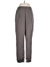 Uniqlo 100% Polyester Solid Gray Casual Pants Size M - photo 1