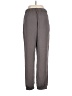 Uniqlo 100% Polyester Solid Gray Casual Pants Size M - photo 2