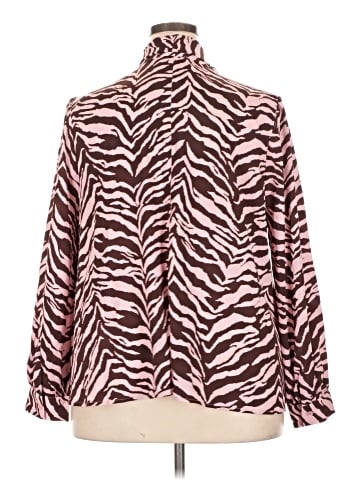 ELOQUII Long Sleeve Blouse (view 2)
