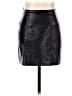 Pull&Bear 100% Polyester Black Faux Leather Skirt Size XS - photo 1