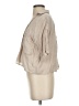 Zara Tan 3/4 Sleeve Button-Down Shirt Size S - photo 5