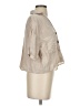 Zara Tan 3/4 Sleeve Button-Down Shirt Size S - photo 4