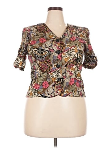 Maggie McNaughton Short Sleeve Blouse (view 1)