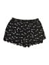 E by Eloise 100% Polyester Print Black Shorts Size S - photo 2