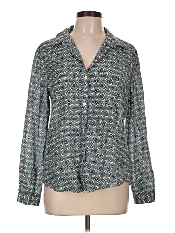 Ann Taylor LOFT Long Sleeve Blouse (view 1)
