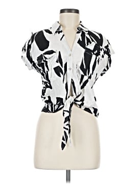 Christian Siriano New York Short Sleeve Blouse (view 1)