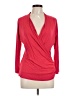 Venus Red Long Sleeve Blouse Size L - photo 1