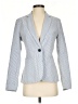 Zara Stripes Gray Blazer Size 4 - photo 1