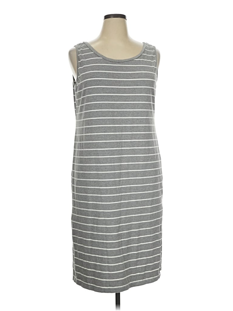 Pre-owned Lulus Casual Dress In Gray