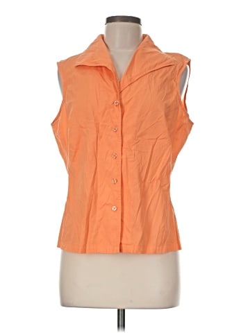 Coldwater Creek Sleeveless Button-Down Shirt (view 1)