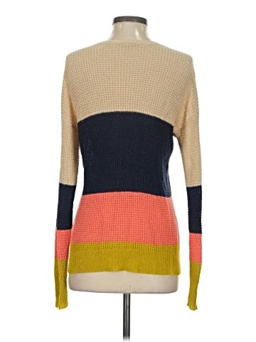 Hem & Thread Pullover Sweater (view 2)