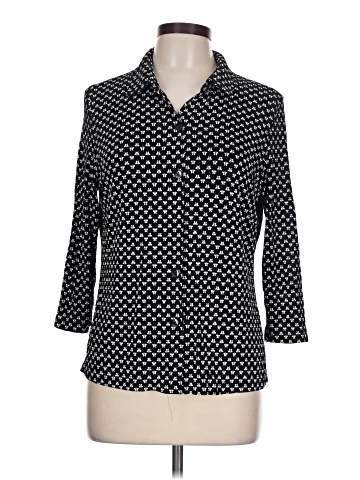 SoftWear 3/4 Sleeve Button-Down Shirt (view 1)
