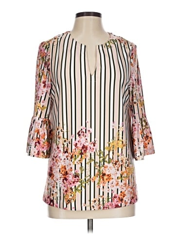 Beige by ECI 3/4 Sleeve Blouse (view 1)
