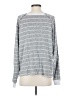 BKE Stripes Gray Pullover Sweater Size S - photo 2