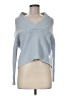 Wrap Blue Wool Pullover Sweater Size 8 - photo 1