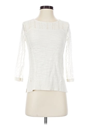 Knitted & Knotted Pullover Sweater (view 1)