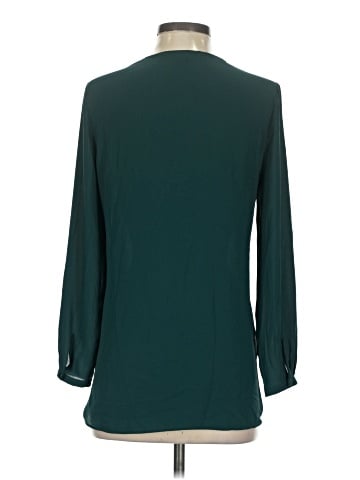 White House Black Market Long Sleeve Blouse (view 2)